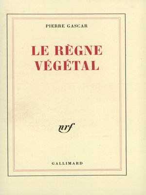 cover image of Le règne végétal